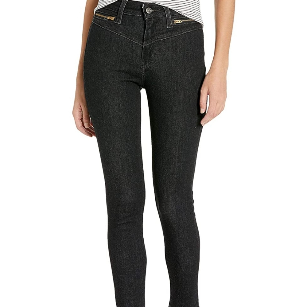 NWOT LEVI'S 721 High Rise Zip Front Ankle Jeans